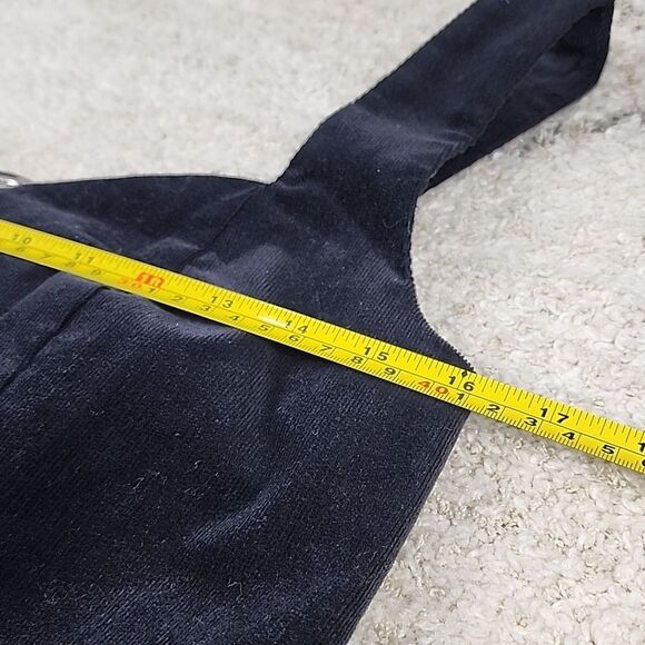 TOPSHOP NWT Black Velvet Mini Dress Front Zipper sz 8 Classy City Preppy Office - Picture 4 of 9